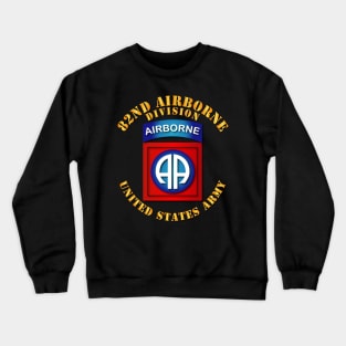 82nd Airborne Division - SSI - Ver 2 Crewneck Sweatshirt